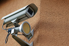 Biztonsági térfigyelő kamera